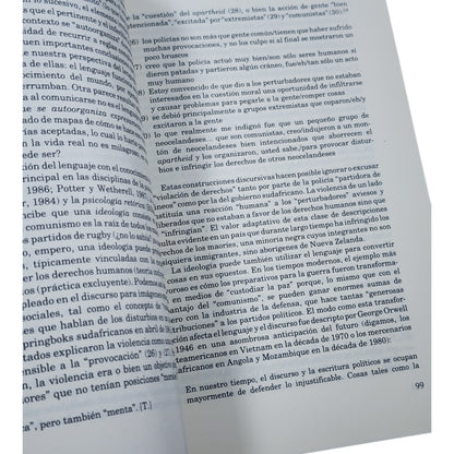 El discurso como estructura y proceso