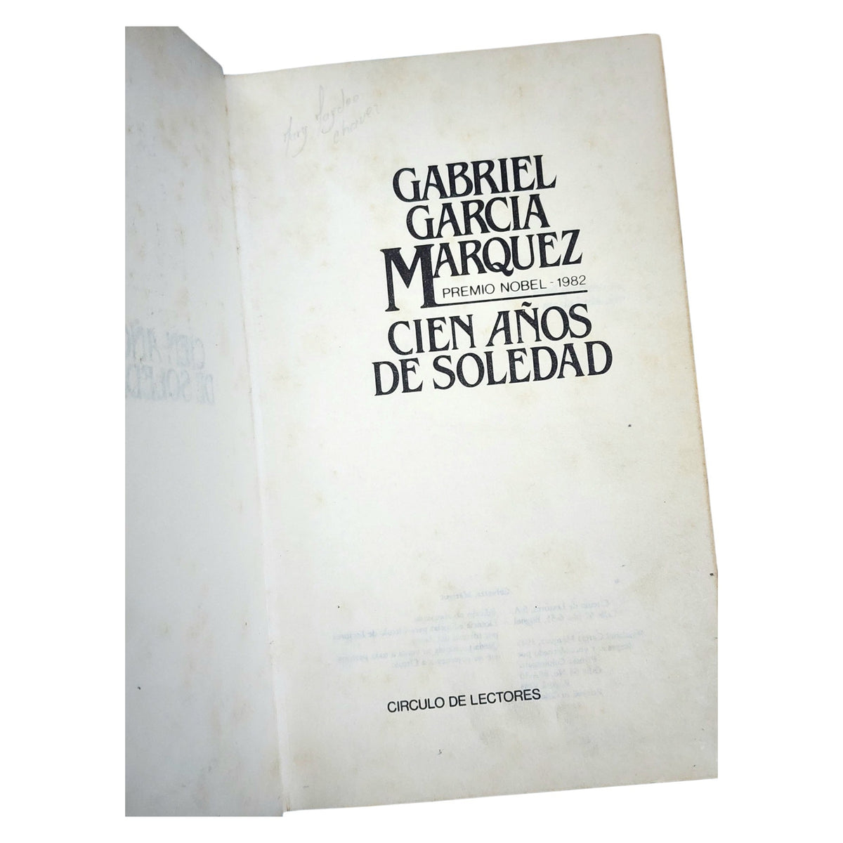 Cien Años de Soledad