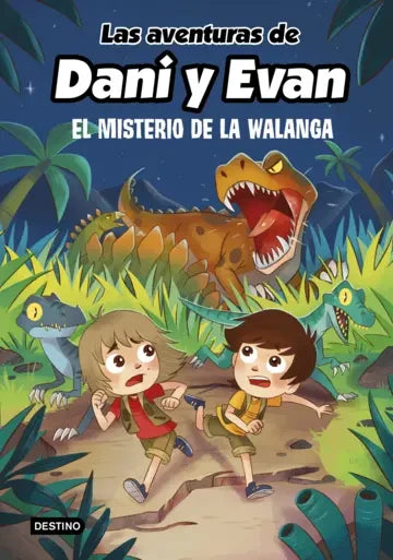 Portada de Las aventuras de Dani y Evan 4. El misterio de la Walanga, Dani y Evan