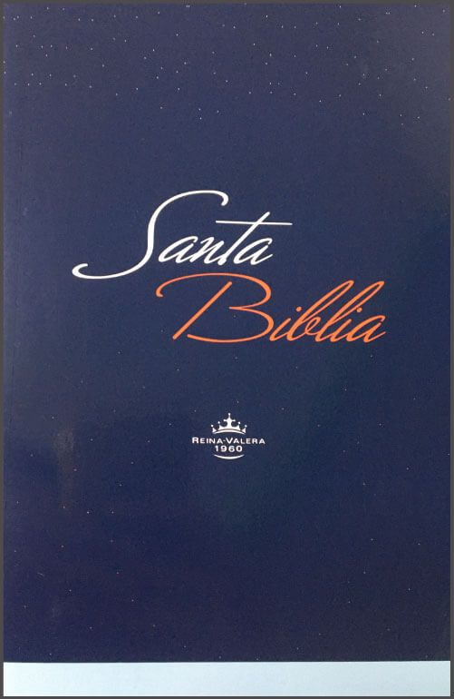 Biblia/RVR060e/Misionera/Nuevo Creyente/Rústica Azul Oscuro