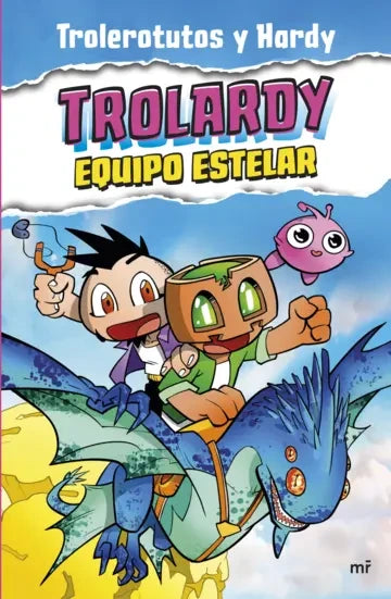 Portada de Trolardy 5. Equipo estelar, Trolerotutos y Hardy