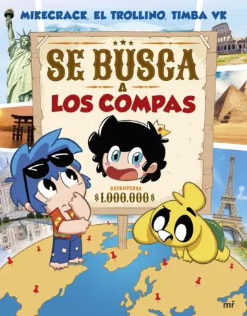 Portada de Se busca a Los Compas, Mikecrack, El Trollino y Timba Vk