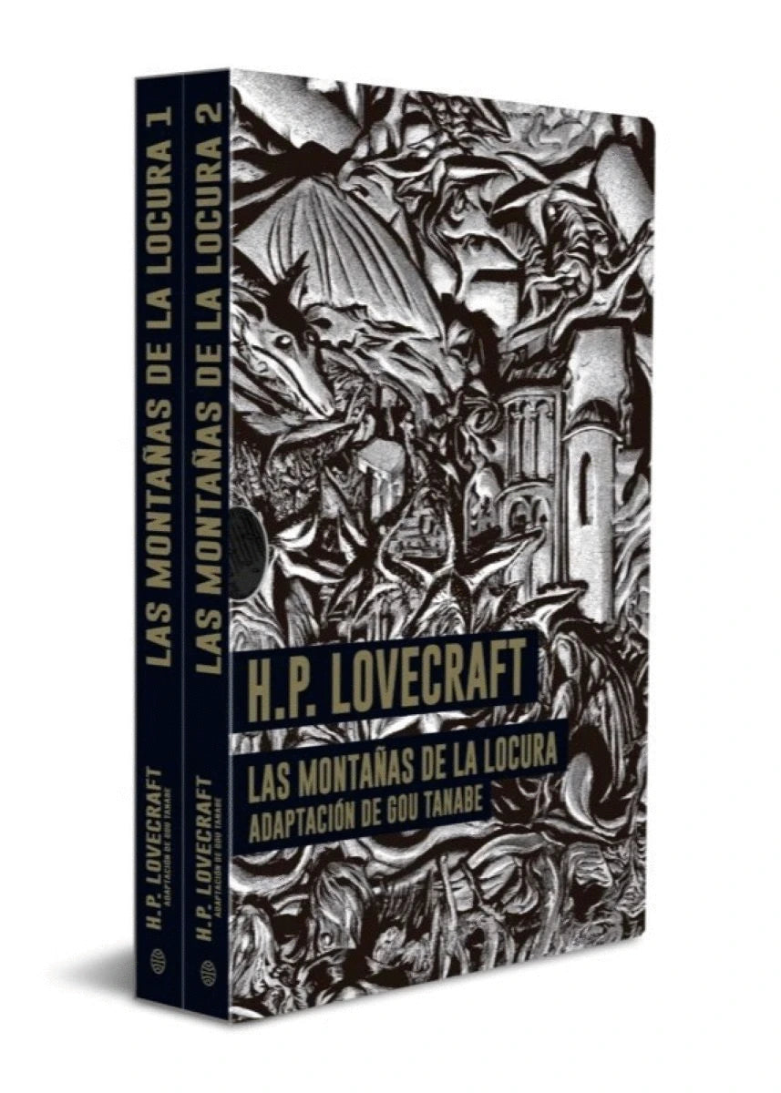 Portada de Las Montañas de la Locura- Lovecraft Tomo 1 y 2, H P Lovecraft