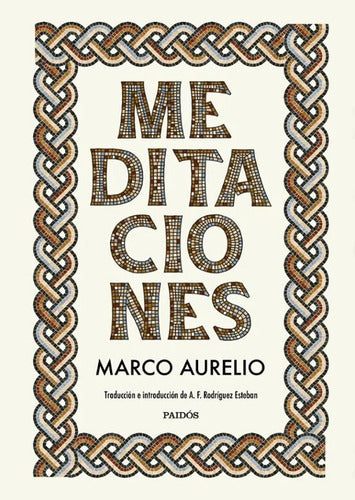 Portada de Meditaciones, Marco Aurelio