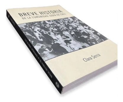 Portada de Breve historia de la comunidad judia de cali