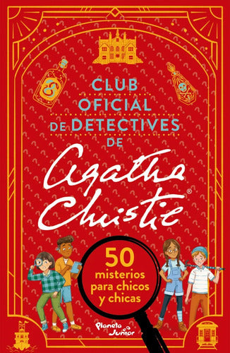 Portada de Club Oficial de Detectives de Agatha Christie, Agatha Christie