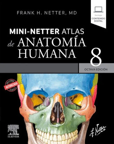 Portada de Mini-netter Atlas De Anatomía Humana, Frank H. Netter
