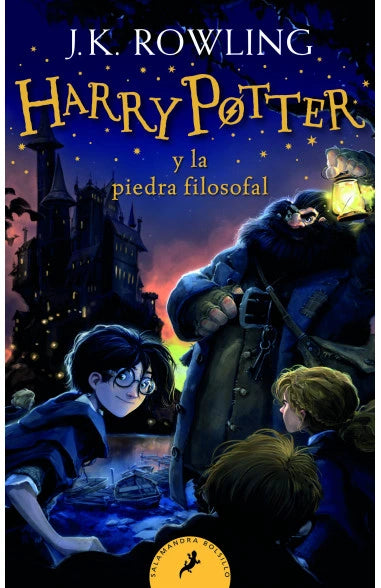 Portada de Harry Potter y la piedra filosofal, J.k Rowling