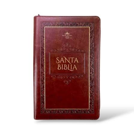Biblia RVR60cz Obsequios Y Premios Marron Elegante Con Cierre [Biblia]