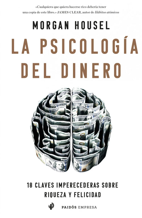 Portada de La psicología del dinero, Morgan Housel