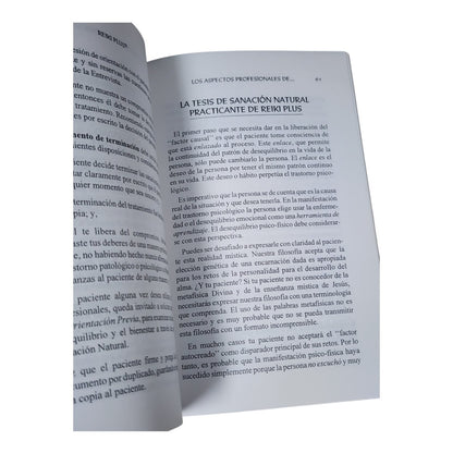 Portada de Reiki plus manual de practicas profesional segundo nivel