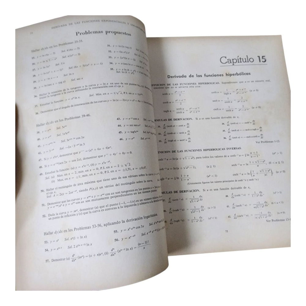Portada de Teoria y problemas calculo diferencial integral