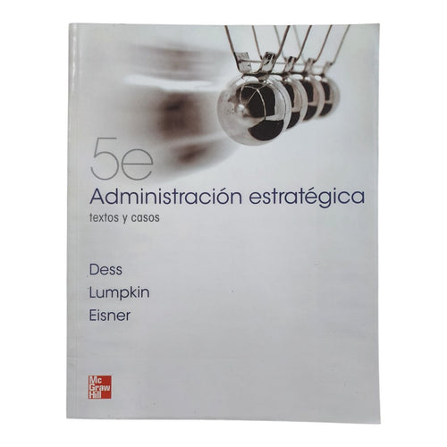 Portada de Administración Estratégica, Dess Gregory